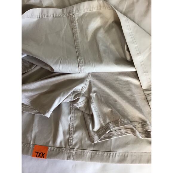 32 degrees Women Lightweight Golf Skort Sz. XXL NWT Beige Activewear Comfort - Picture 9 of 13